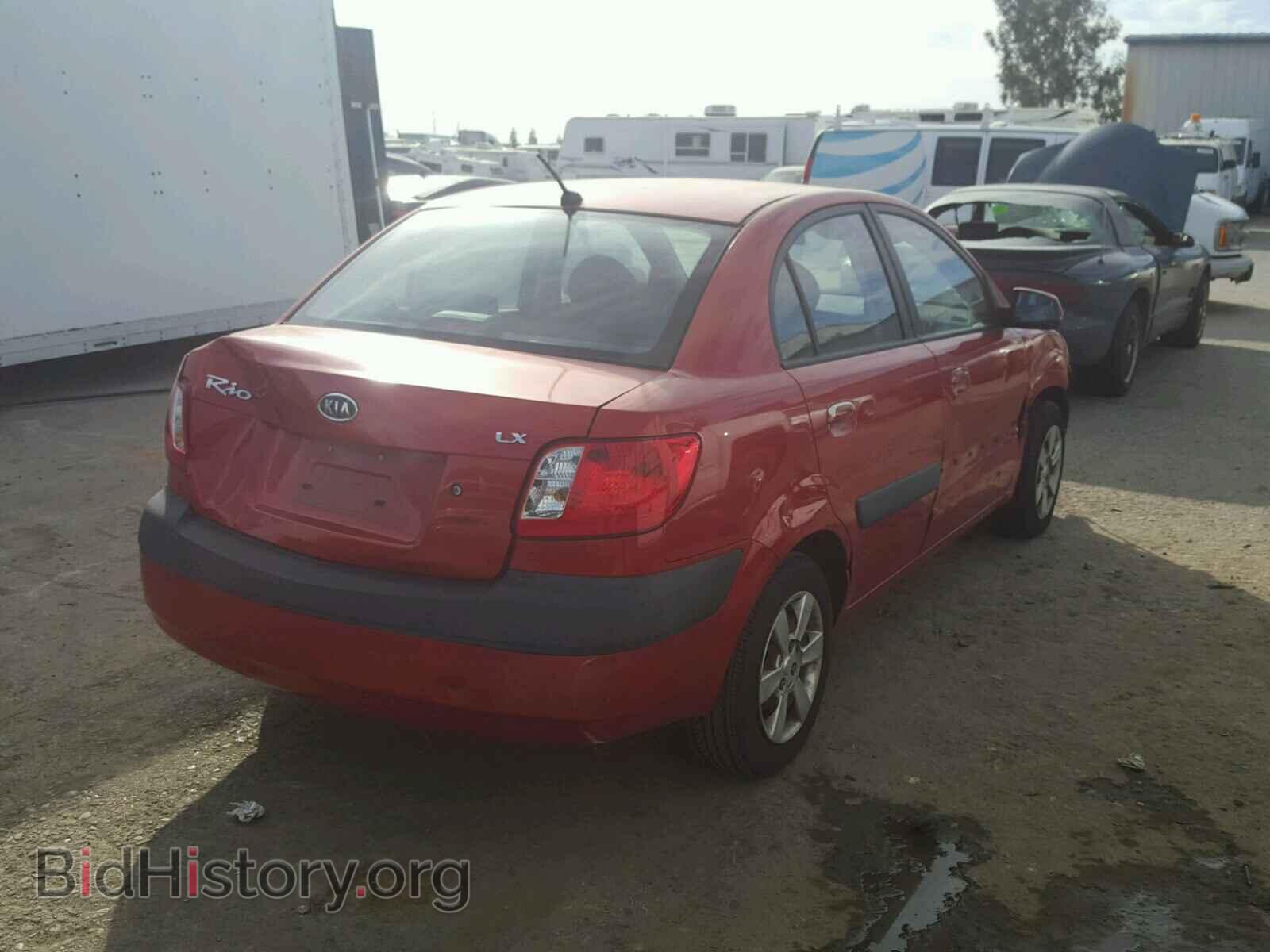 2007 KIA RIO BASE - VIN: KNADE123776186737 - Фото 4