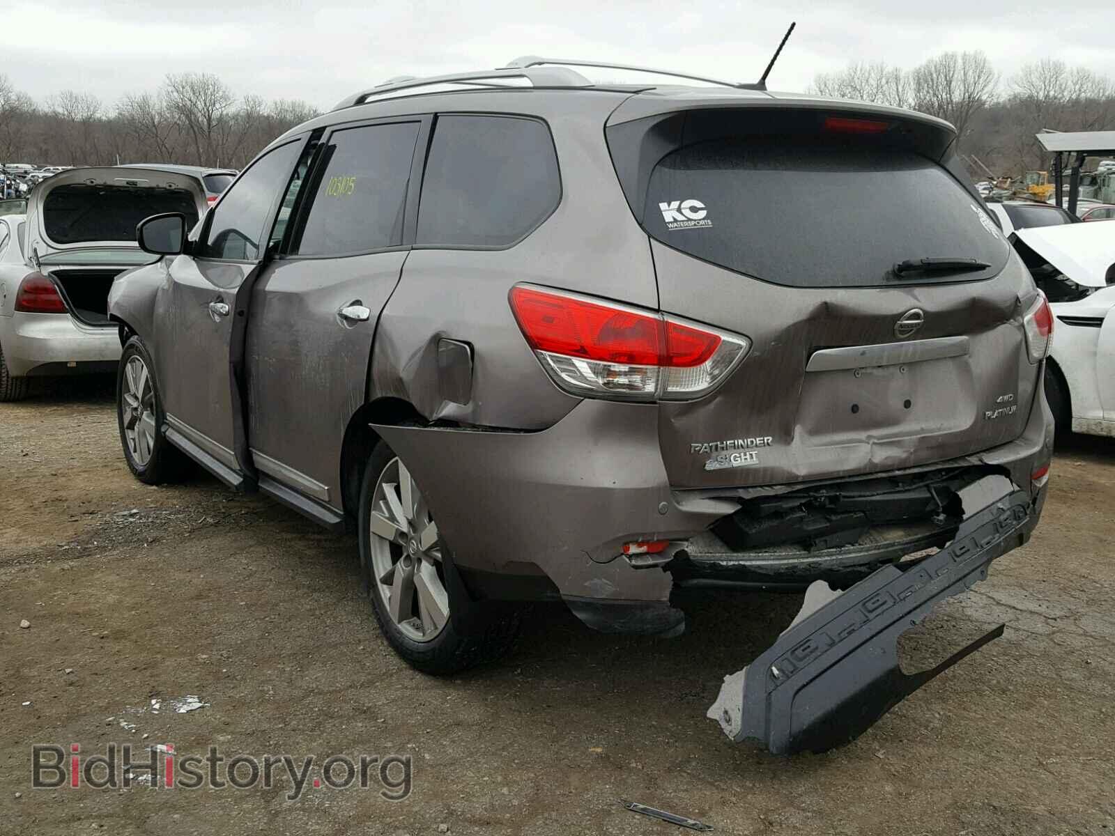 2014 NISSAN PATHFINDER - VIN: 5N1AR2MMXEC654203 - Фото 3