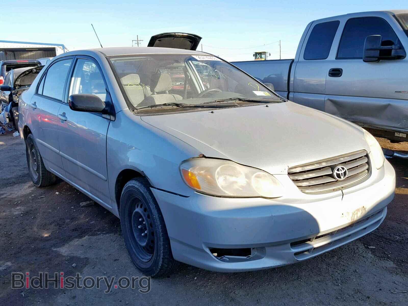 Photo 2T1BR32E43C014616 - TOYOTA COROLLA 2003