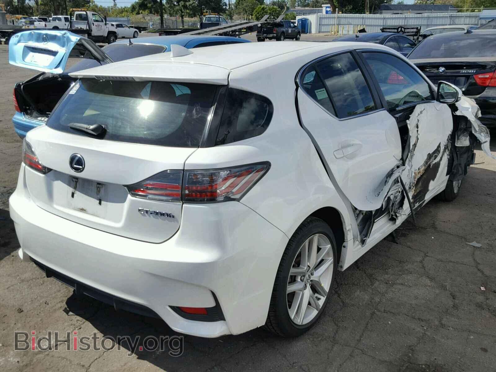 2014 LEXUS CT 200 - VIN: JTHKD5BH9E2194485 - Фото 4