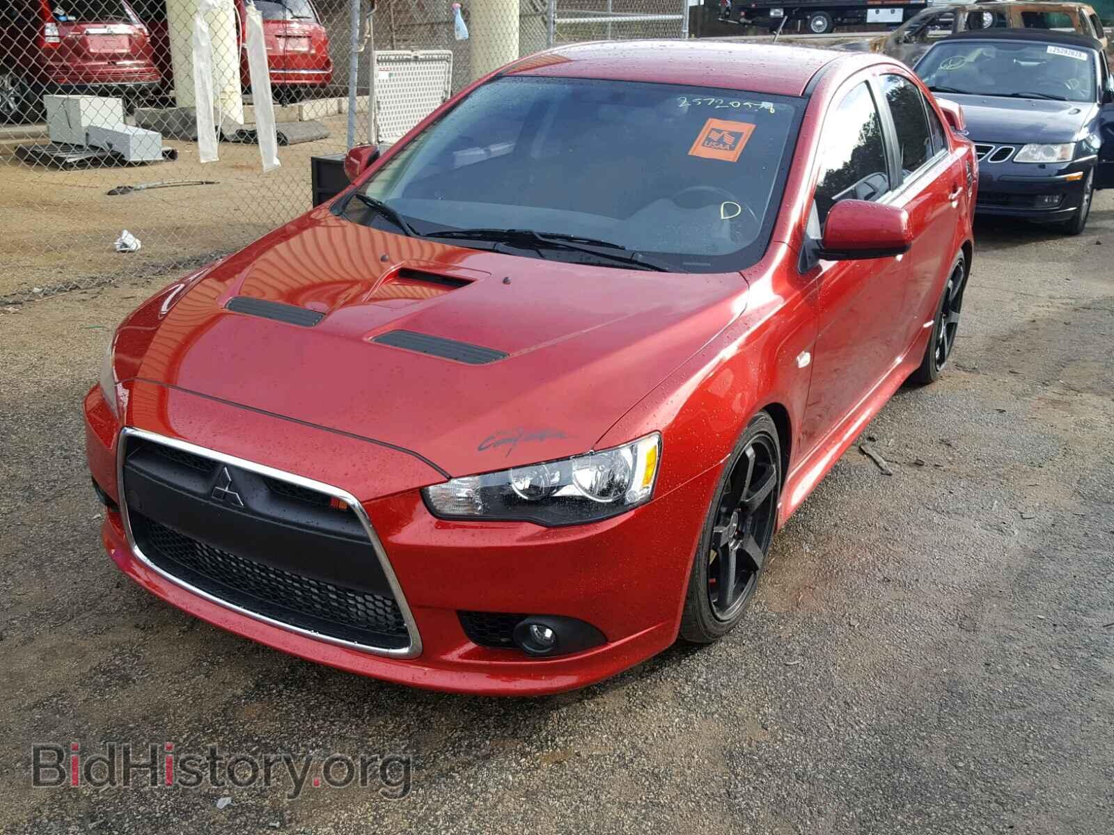 2013 MITSUBISHI LANCER - VIN: JA32V6FV1DU014843 - Фото 2