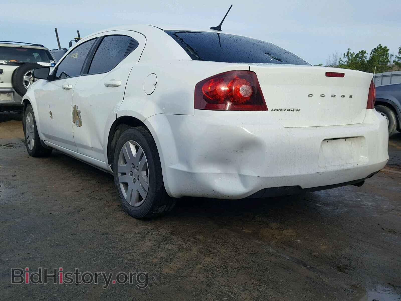 2011 DODGE AVENGER - VIN: 1B3BD4FB1BN587975 - Фото 3