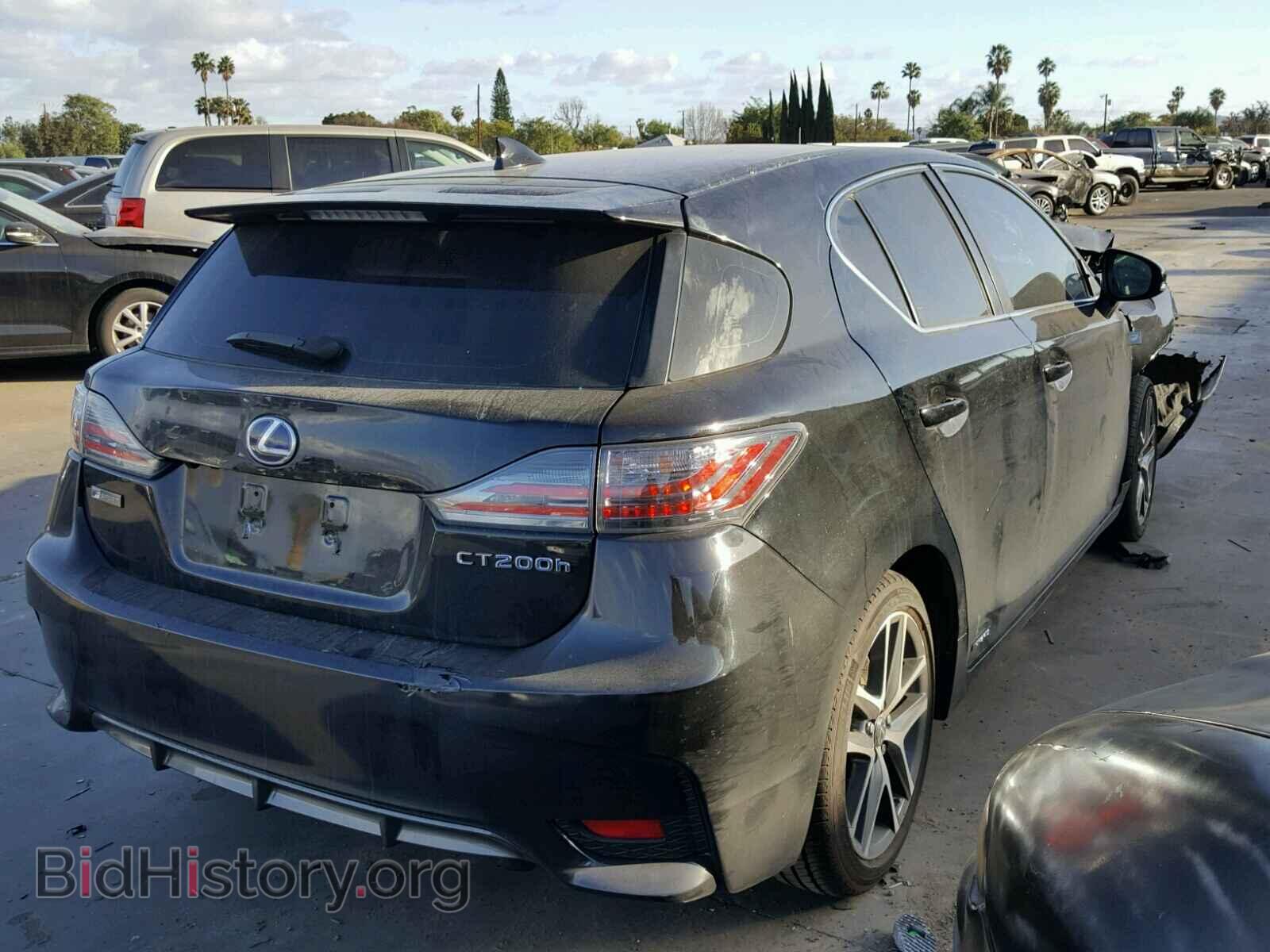 2015 LEXUS CT 200 - VIN: JTHKD5BH1F2238903 - Фото 4