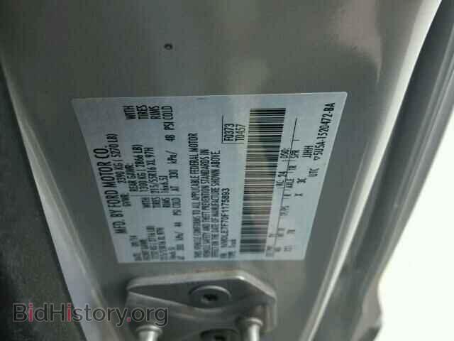 2015 FORD TRANSIT CO - VIN: NM0LE7F70F1175893 - Фото 10