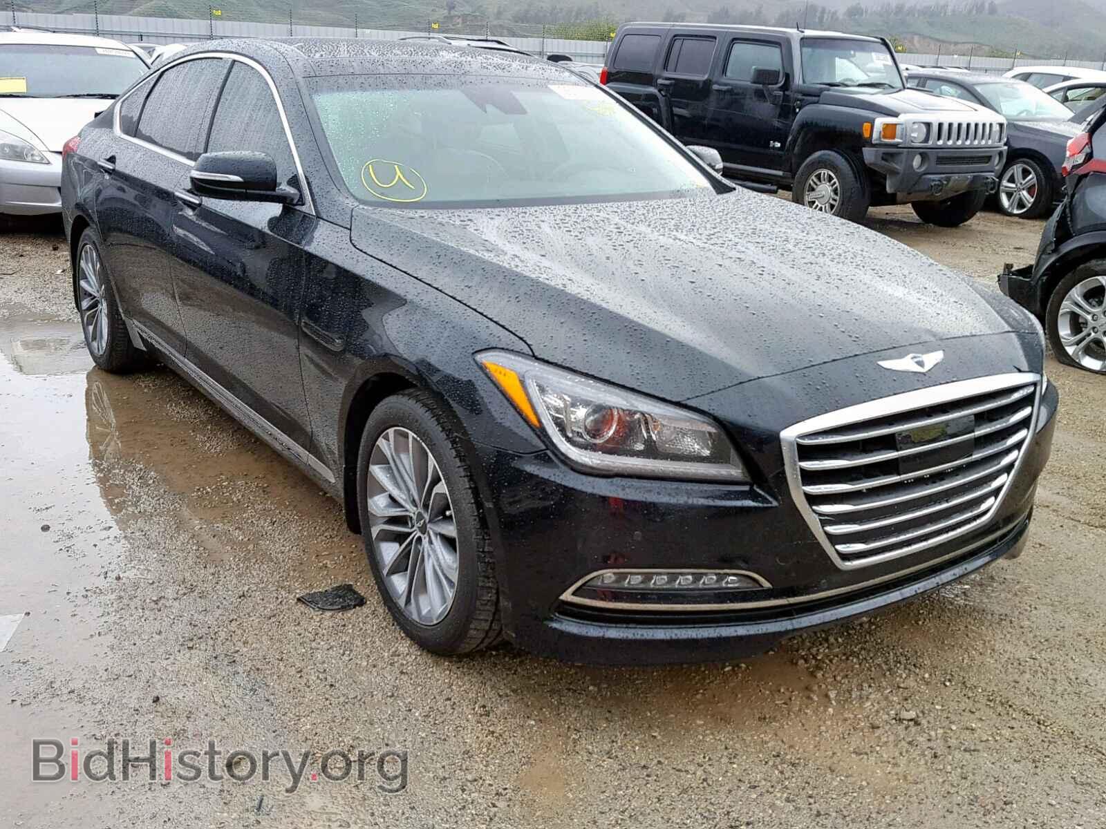 Photo KMHGN4JE8GU133749 - HYUNDAI GENESIS 2016