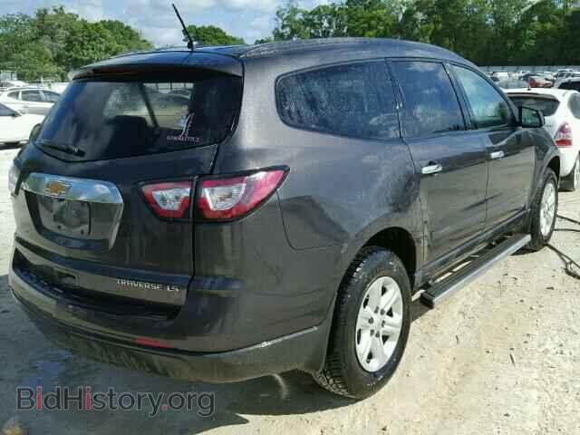 2014 CHEVROLET TRAVERSE - VIN: 1GNKRFKD4EJ205721 - Фото 4