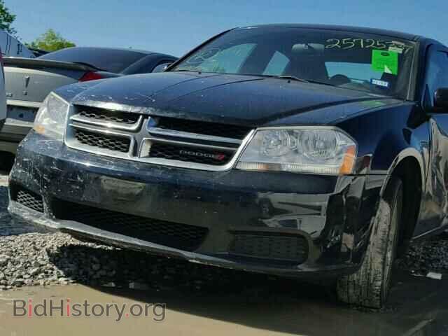2012 DODGE AVENGER - VIN: 1C3CDZCB8CN207301 - Фото 2