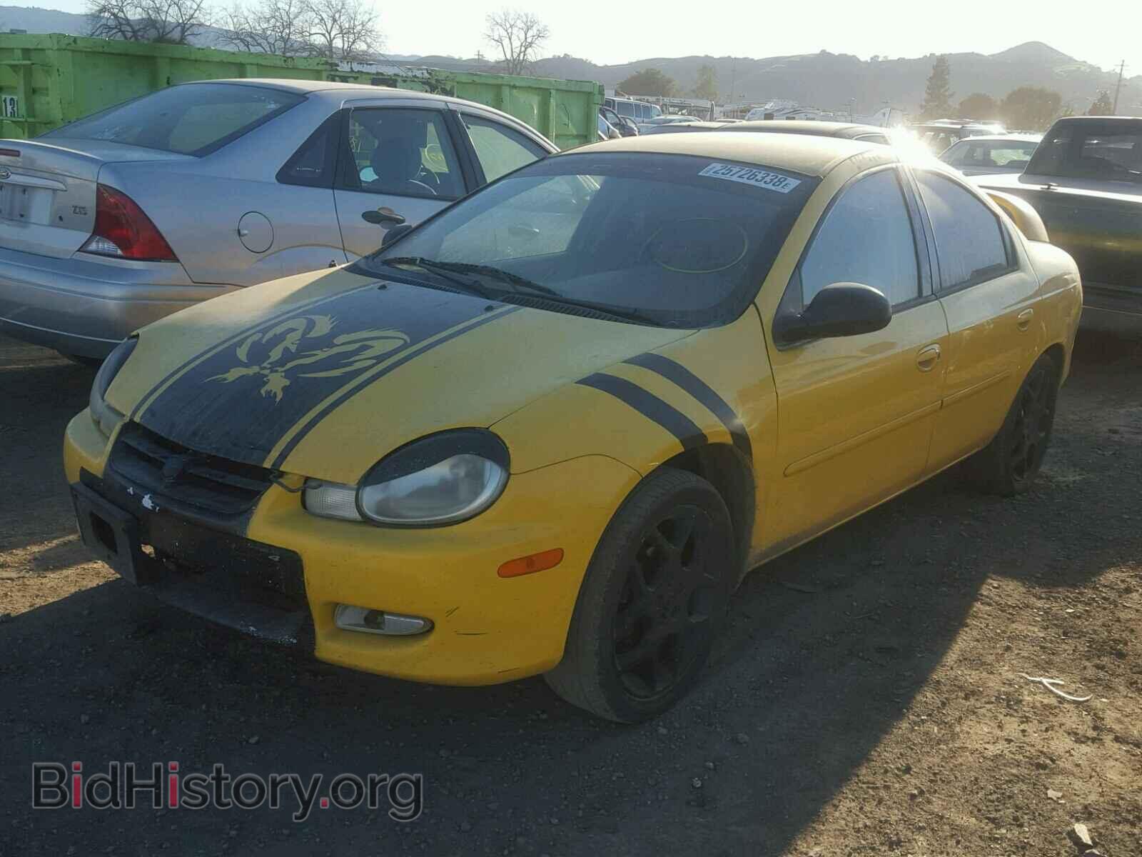 2002 DODGE NEON - VIN: 1B3ES56C42D643365 - Фото 2
