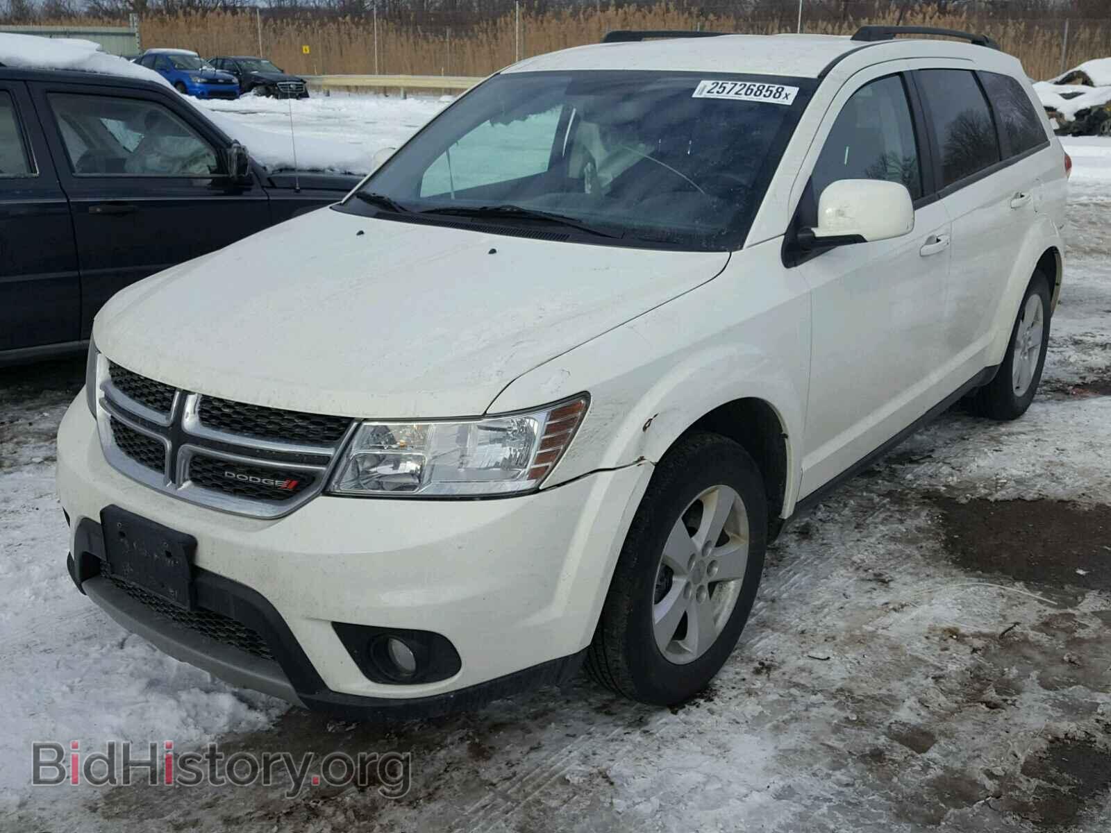 2012 DODGE JOURNEY - VIN: 3C4PDCBGXCT353710 - Фото 2