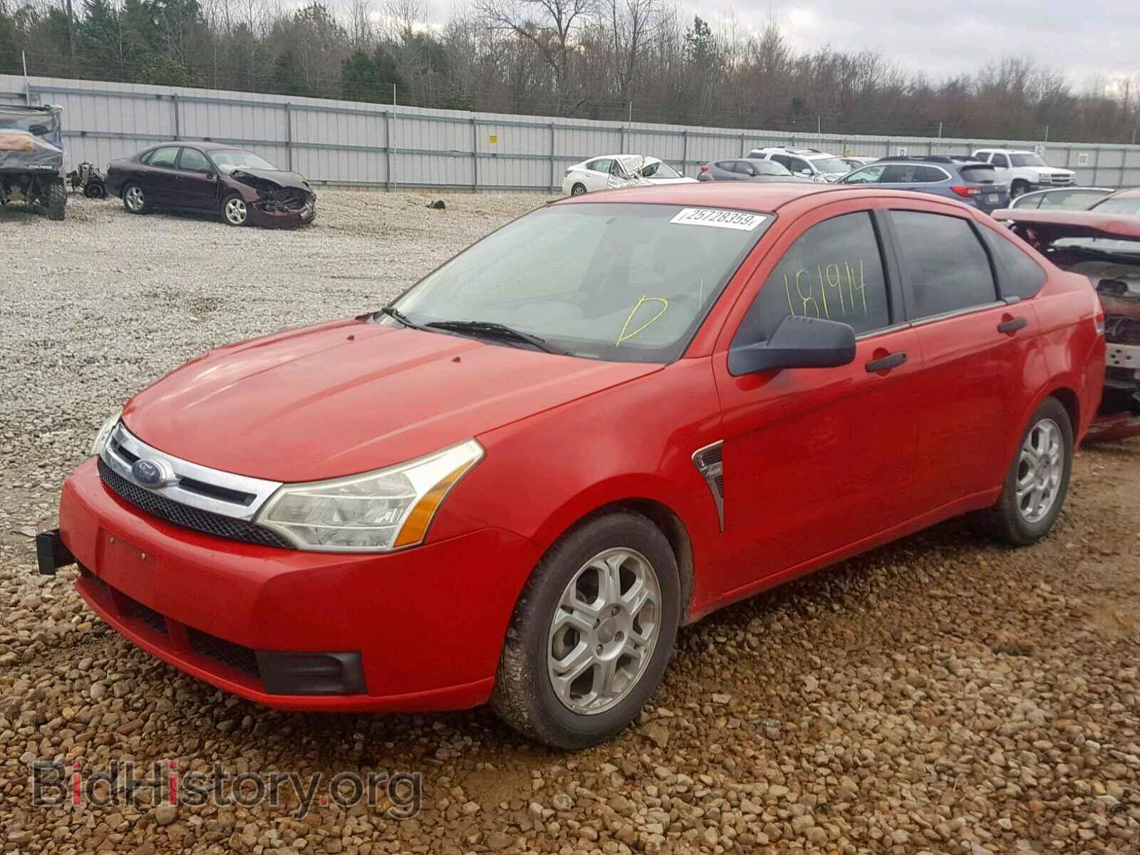 2008 FORD FOCUS SE - VIN: 1FAHP35N68W176229 - Фото 2