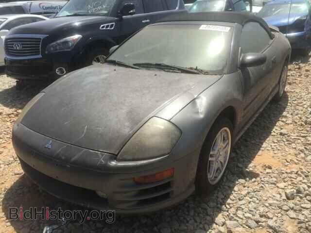 2002 MITSUBISHI ECLIPSE - VIN: 4A3AE85H42E046517 - Фото 2