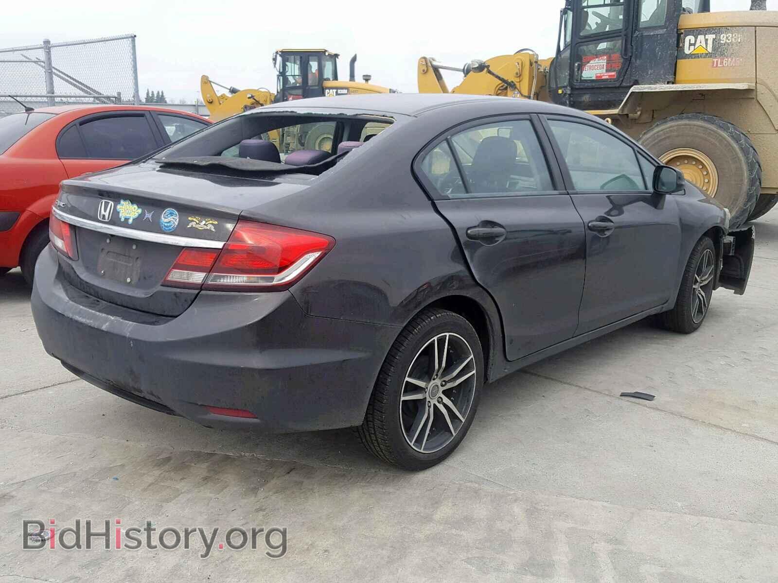 2013 HONDA CIVIC LX - VIN: 19XFB2F55DE201988 - Фото 4