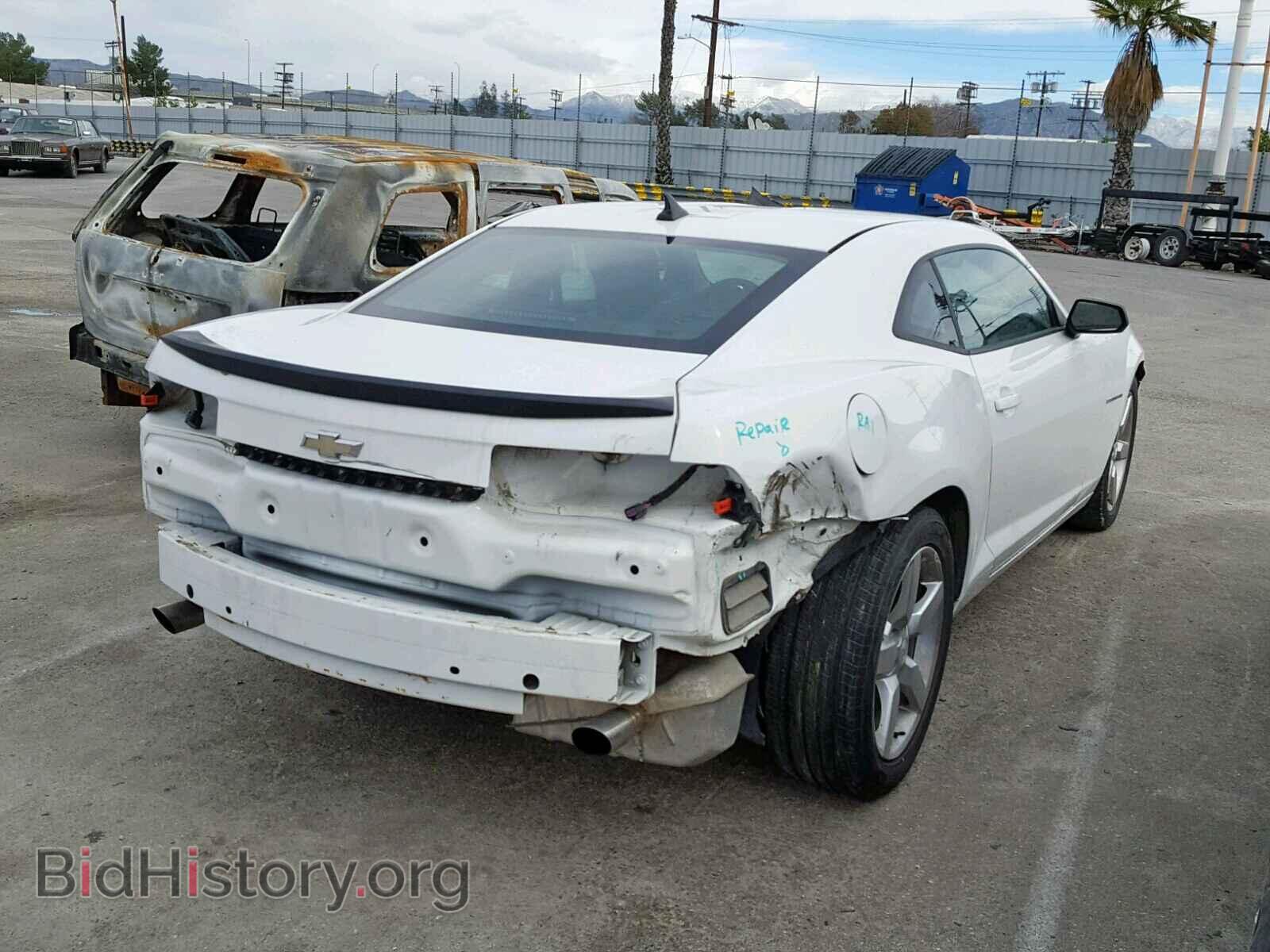 2012 CHEVROLET CAMARO - VIN: 2G1FC1E32C9123053 - Фото 4