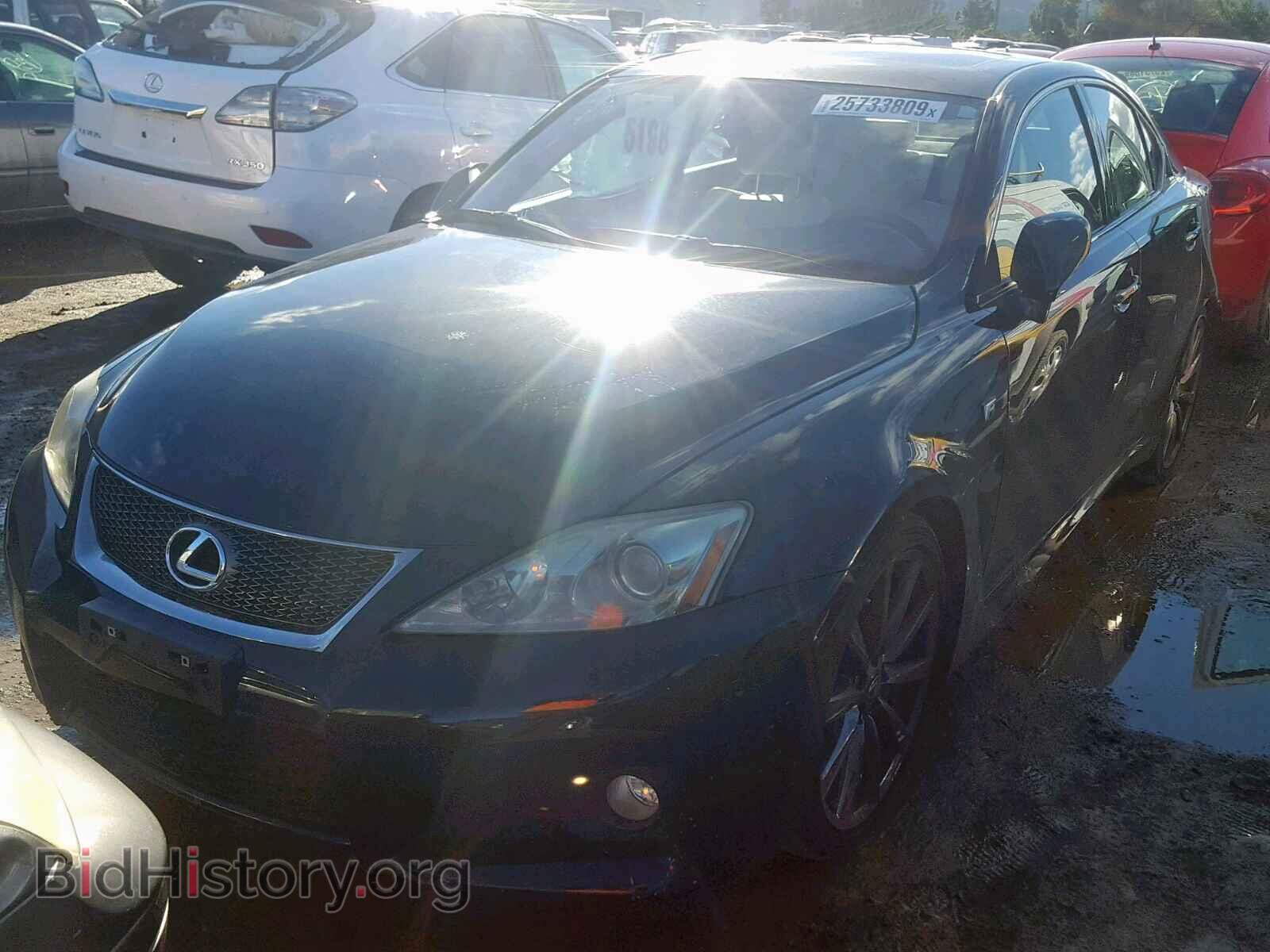 2008 LEXUS IS - VIN: JTHBP262X85002733 - Фото 2