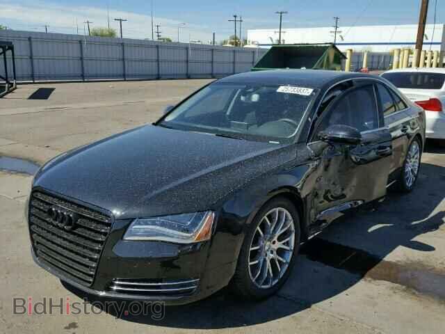 2011 AUDI A8 - VIN: WAURVAFD2BN005602 - Фото 2