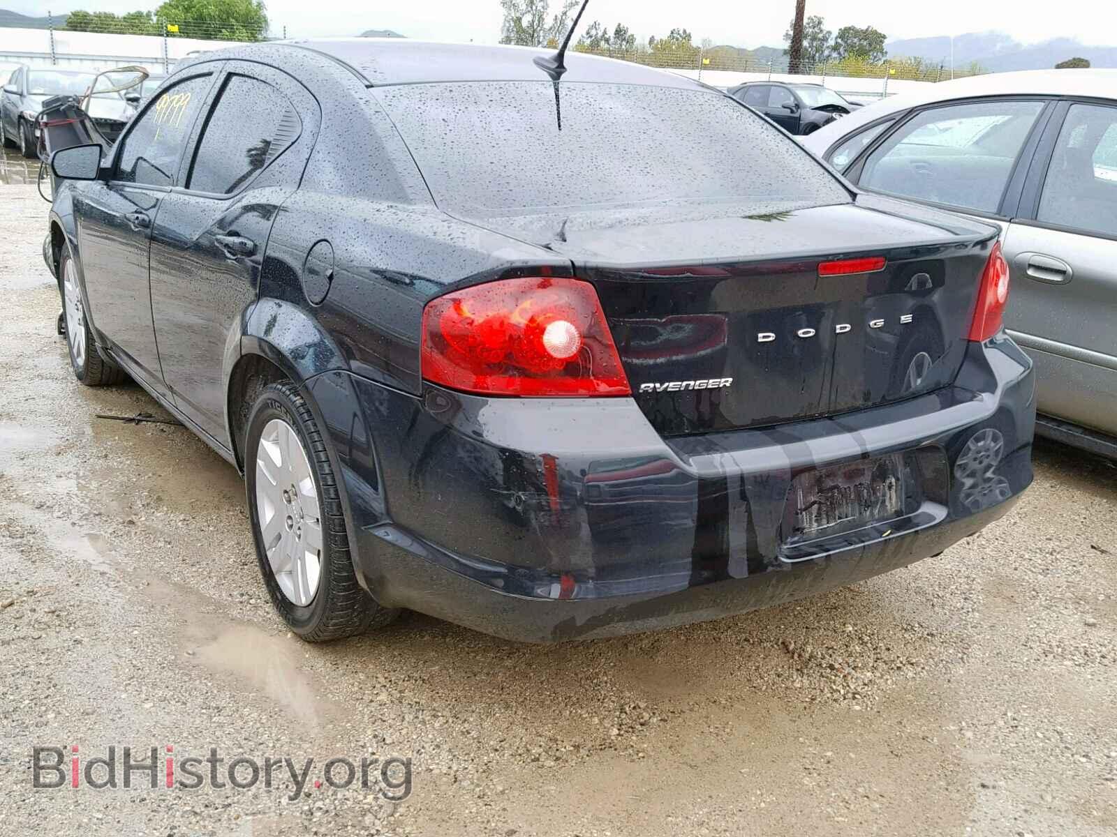 2013 DODGE AVENGER - VIN: 1C3CDZAB8DN530879 - Фото 3