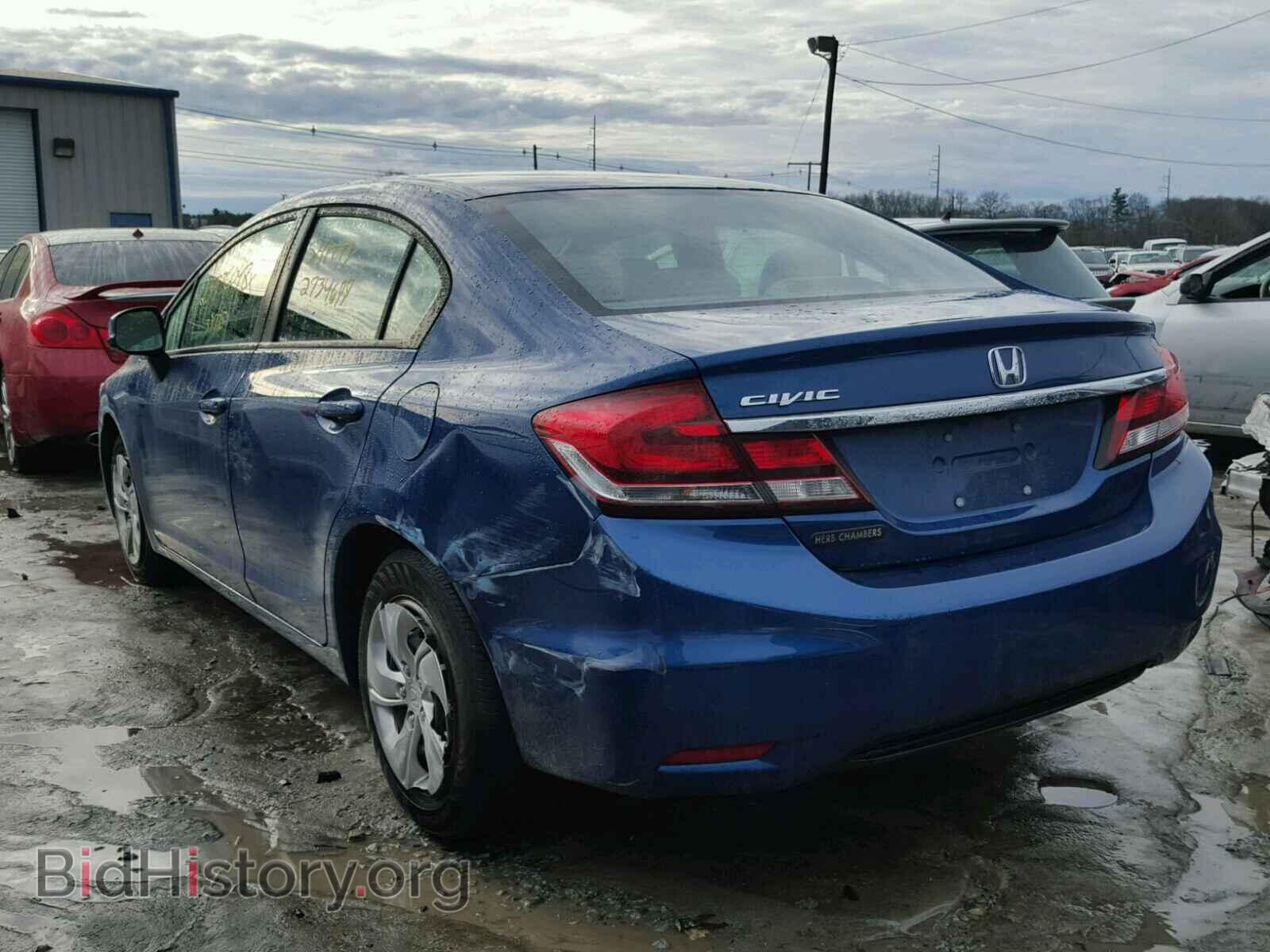 2013 HONDA CIVIC - VIN: 2HGFB2F56DH592994 - Фото 3