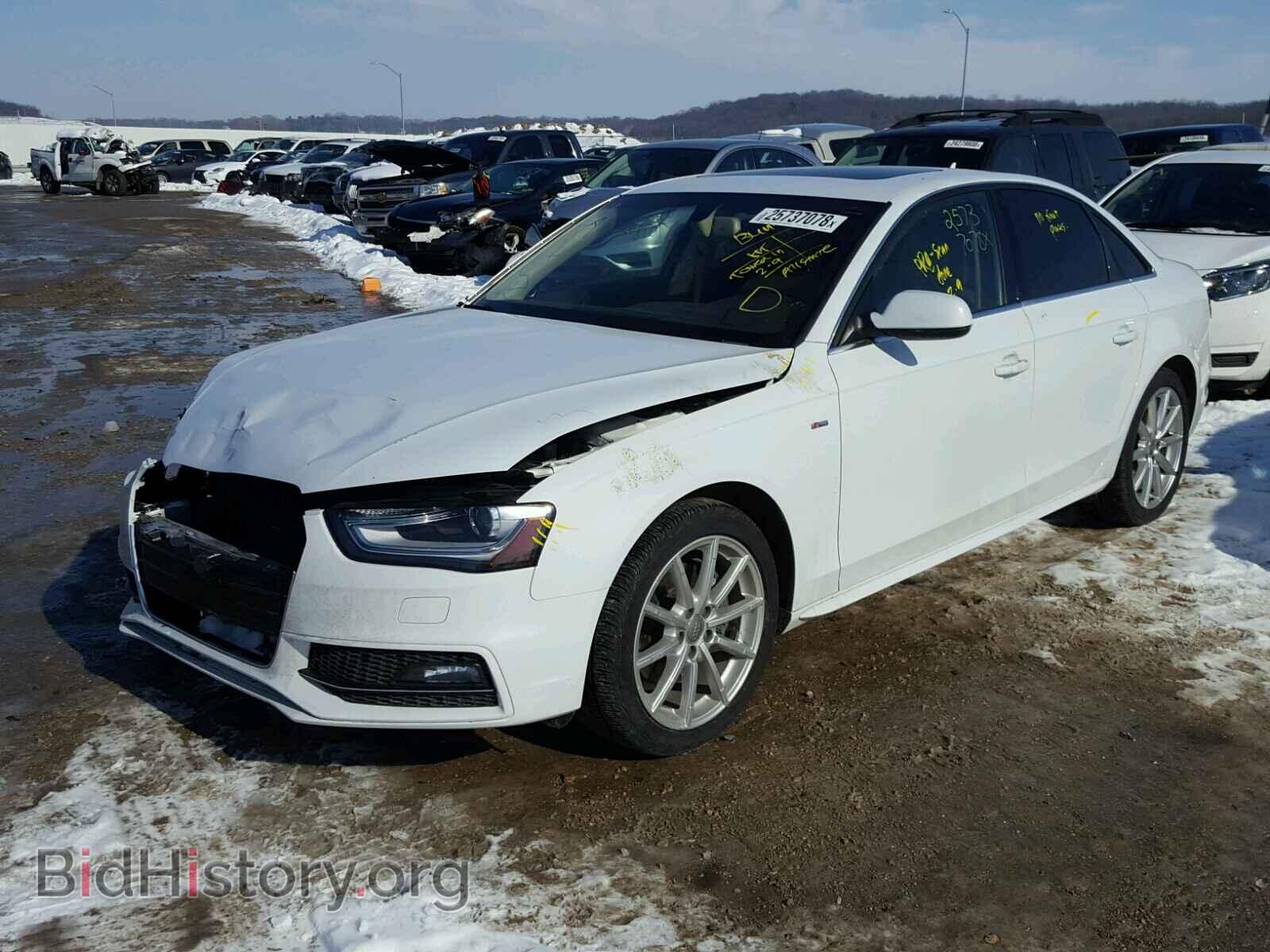 2014 AUDI A4 - VIN: WAUFFAFL4EN002194 - Фото 2