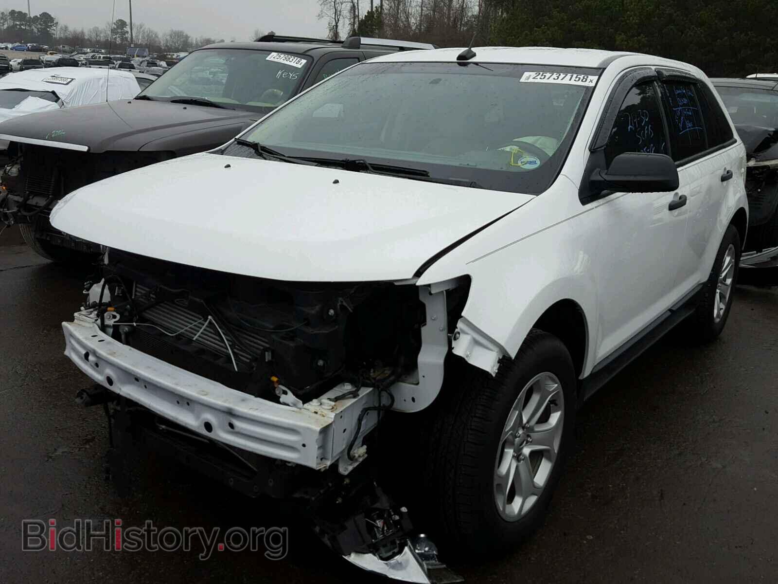 2014 FORD EDGE - VIN: 2FMDK3G94EBB36893 - Фото 2