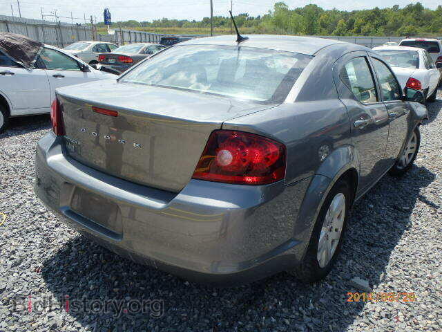 2013 DODGE AVENGER - VIN: 1C3CDZAB6DN514616 - Фото 4