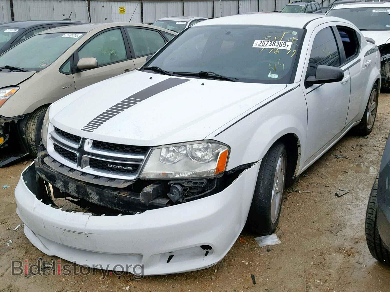 2012 DODGE AVENGER - VIN: 1C3CDZAB2CN154257 - Фото 2