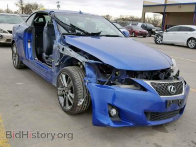 2014 Lexus IS IS 350, синий — VIN JTHFE2C28E2510059, Copart