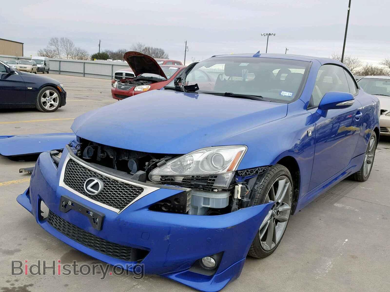 2014 LEXUS IS - VIN: JTHFE2C28E2510059 - Фото 2