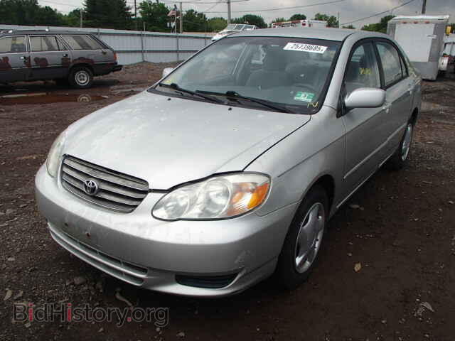 2003 TOYOTA COROLLA - VIN: 2T1BR32E23C014646 - Фото 2
