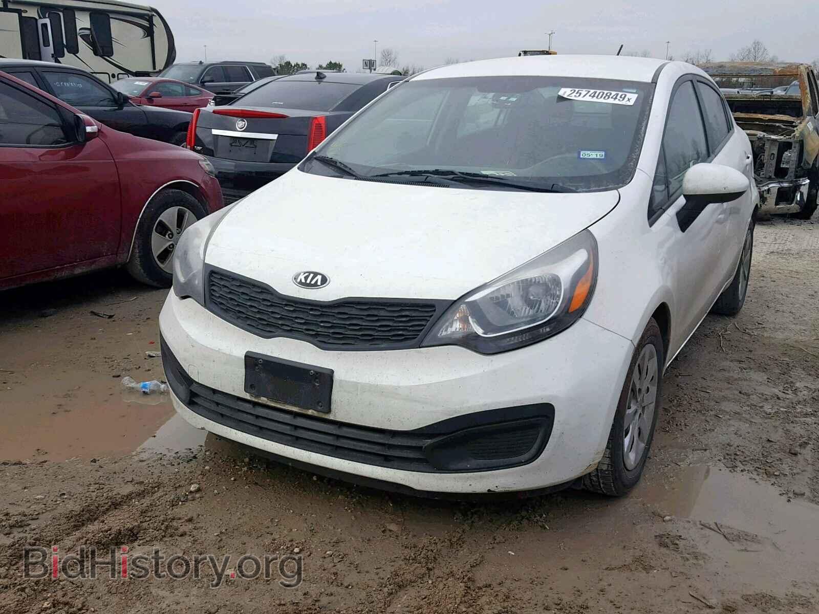 2015 KIA RIO - VIN: KNADM4A31F6425445 - Фото 2