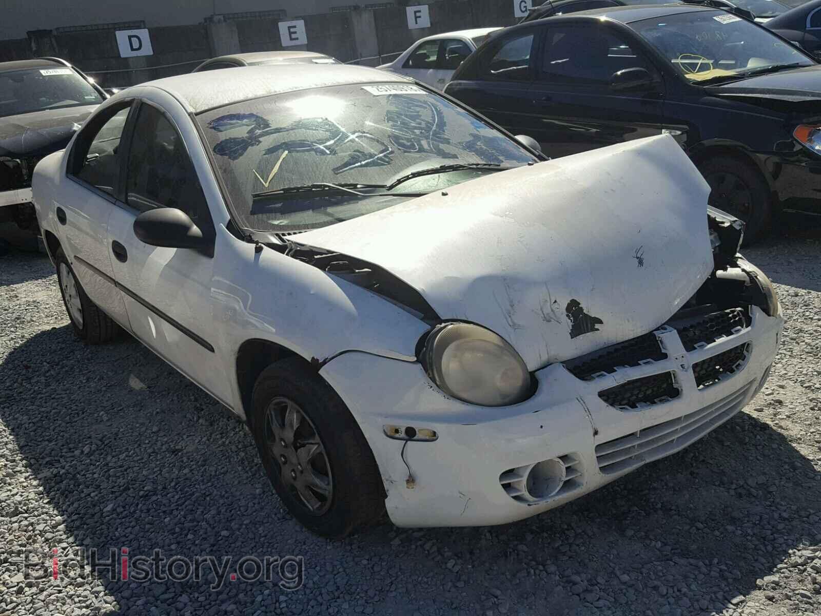 Фотография 1B3ES26C34D606048 - DODGE NEON 2004