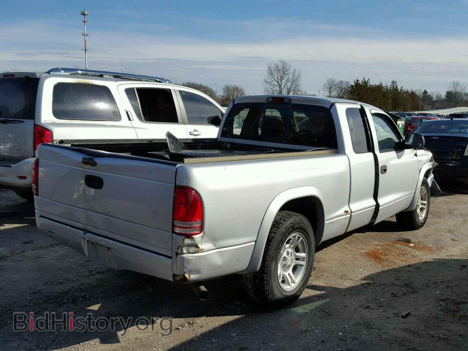 2004 DODGE DAKOTA - VIN: 1D7GL42K34S512122 - Фото 4