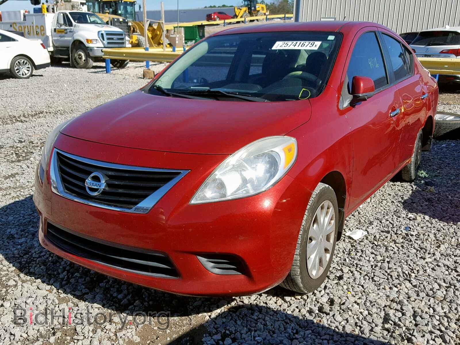 2012 NISSAN VERSA - VIN: 3N1CN7AP4CL943778 - Фото 2