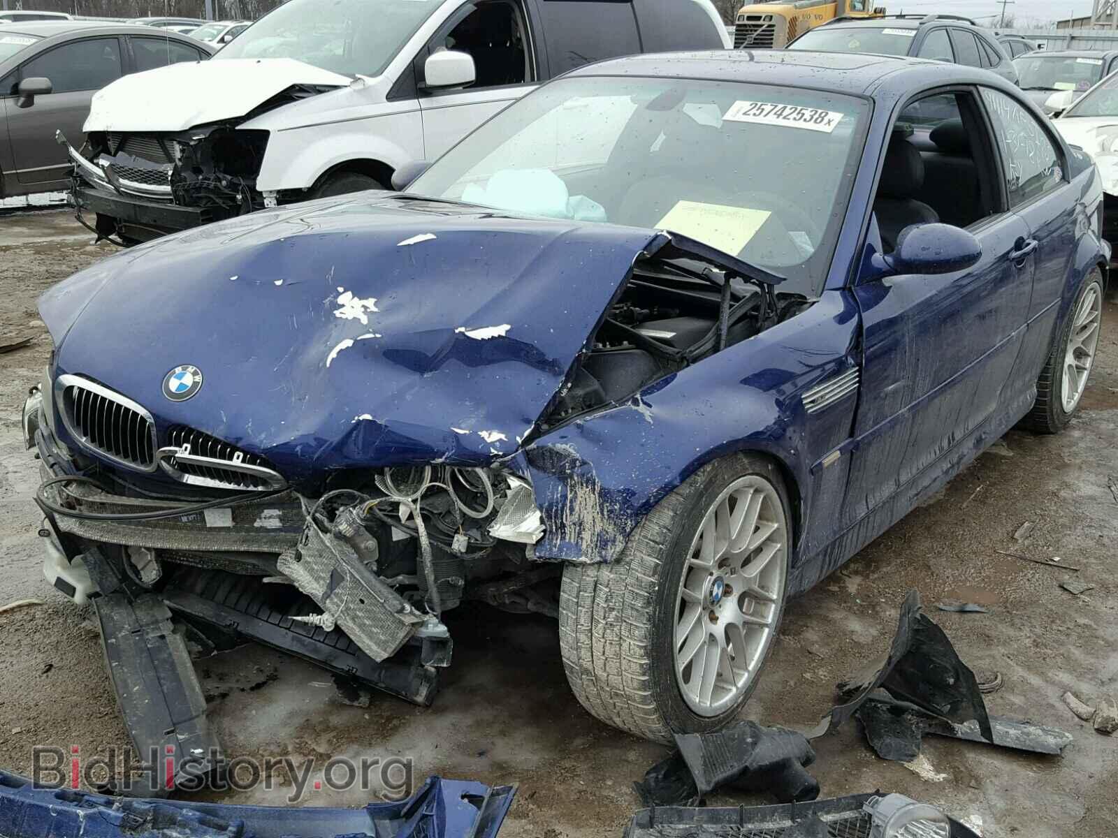 2006 BMW M3 - VIN: WBSBL93496PN63768 - Фото 2