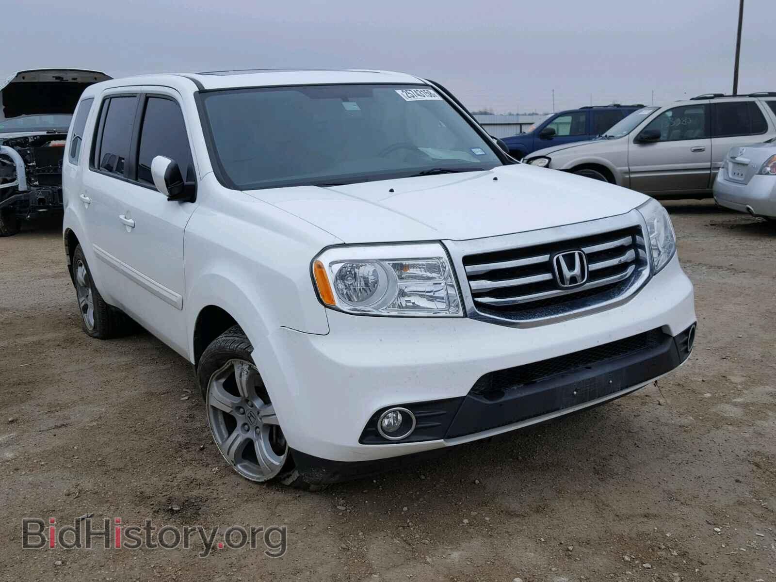 Photo 5FNYF3H58DB026727 - HONDA PILOT 2013