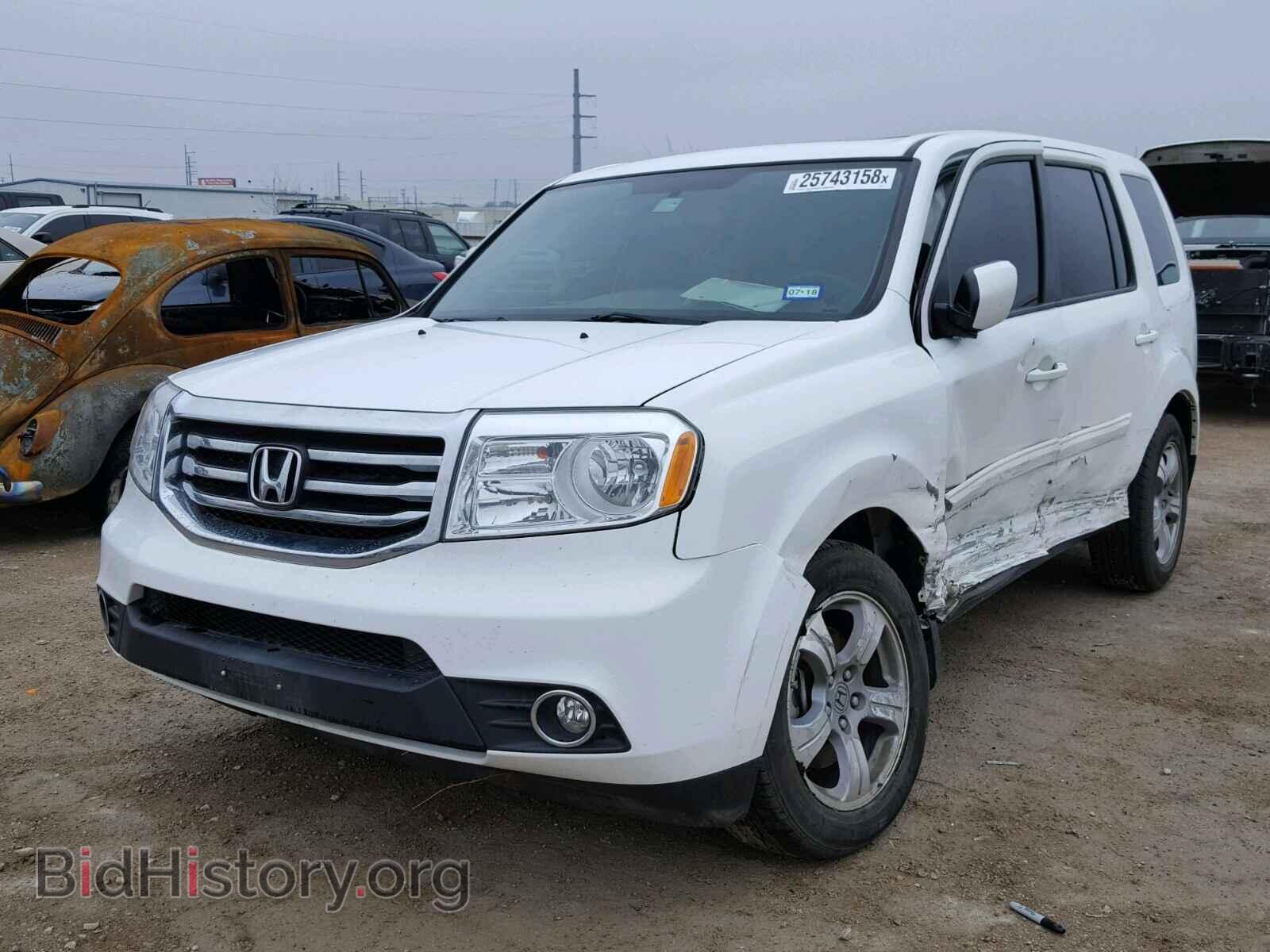 2013 HONDA PILOT - VIN: 5FNYF3H58DB026727 - Фото 2