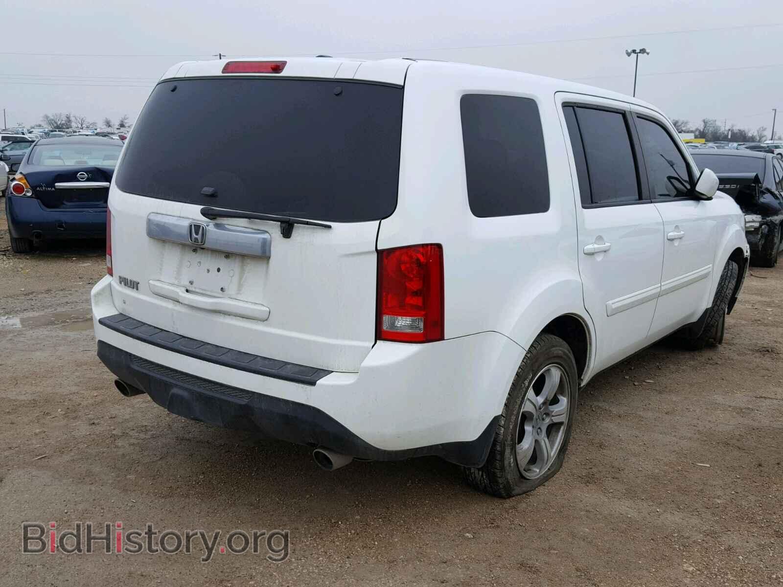 2013 HONDA PILOT - VIN: 5FNYF3H58DB026727 - Фото 4