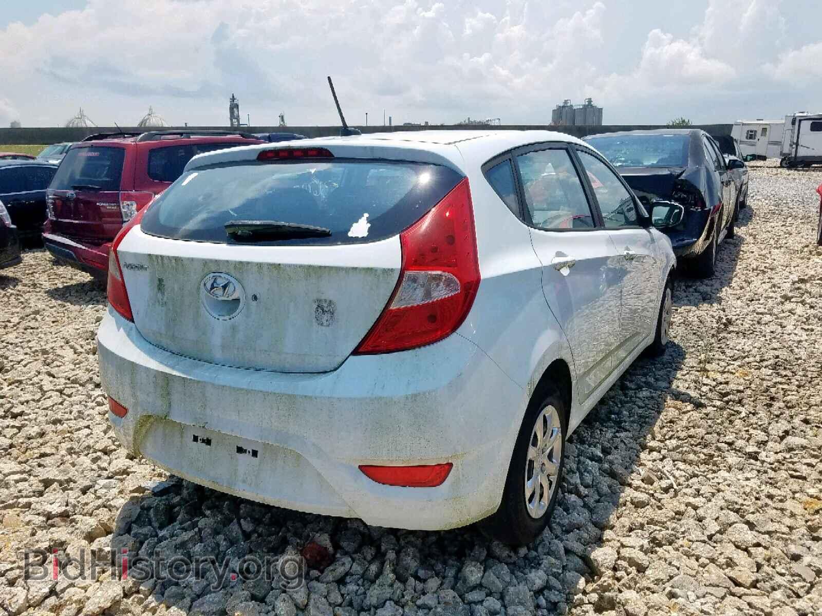 2013 HYUNDAI ACCENT - VIN: KMHCT5AE3DU131476 - Фото 4