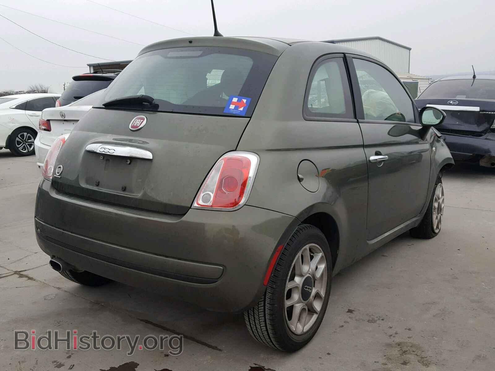 2012 FIAT 500 - VIN: 3C3CFFAR5CT202100 - Фото 4