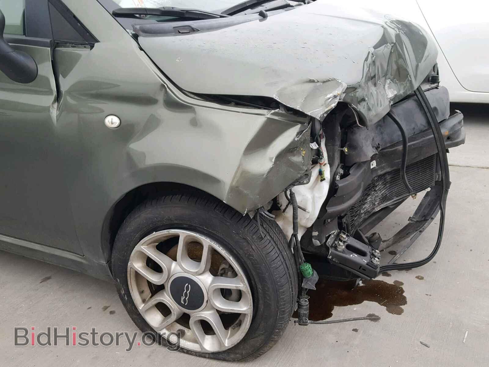 2012 FIAT 500 - VIN: 3C3CFFAR5CT202100 - Фото 9
