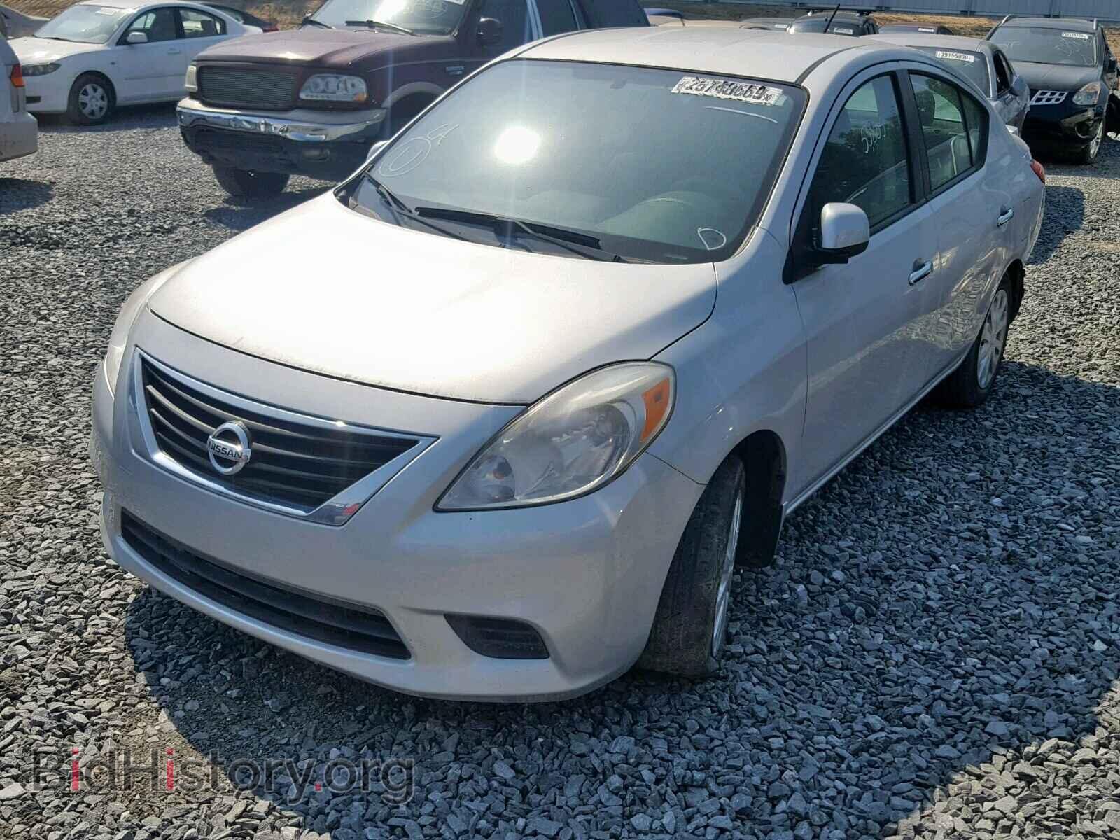 2013 NISSAN VERSA - VIN: 3N1CN7AP9DL854483 - Фото 2