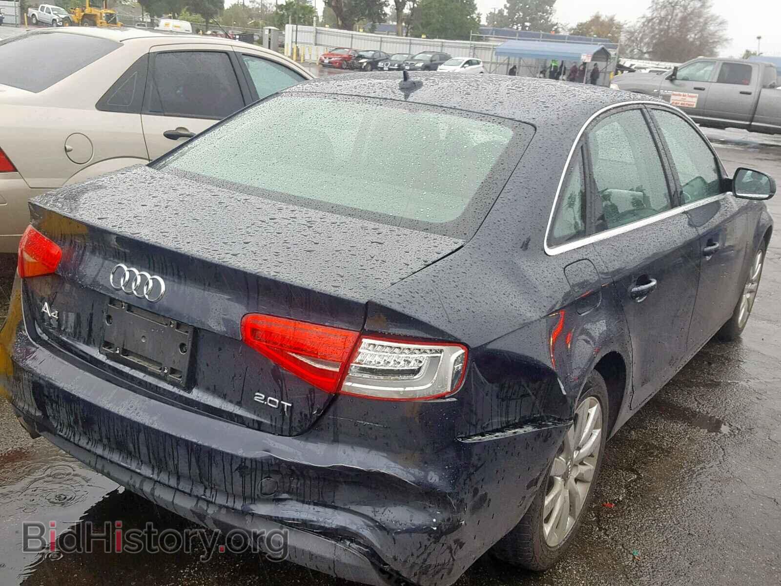 2013 AUDI A4 - VIN: WAUAFAFL1DN040572 - Фото 4