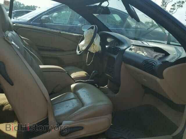 1998 CHRYSLER SEBRING - VIN: 3C3EL55H5WT258989 - Фото 5