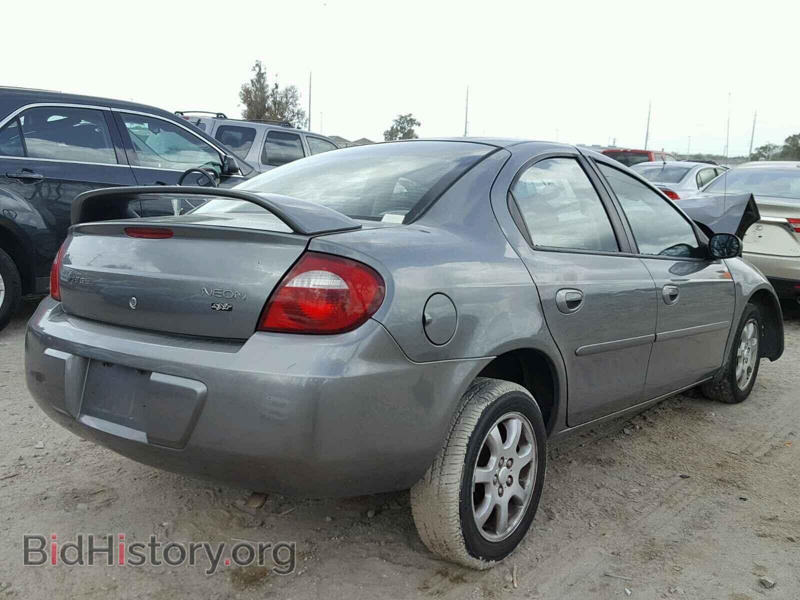2005 DODGE NEON - VIN: 1B3ES56C25D194126 - Фото 4