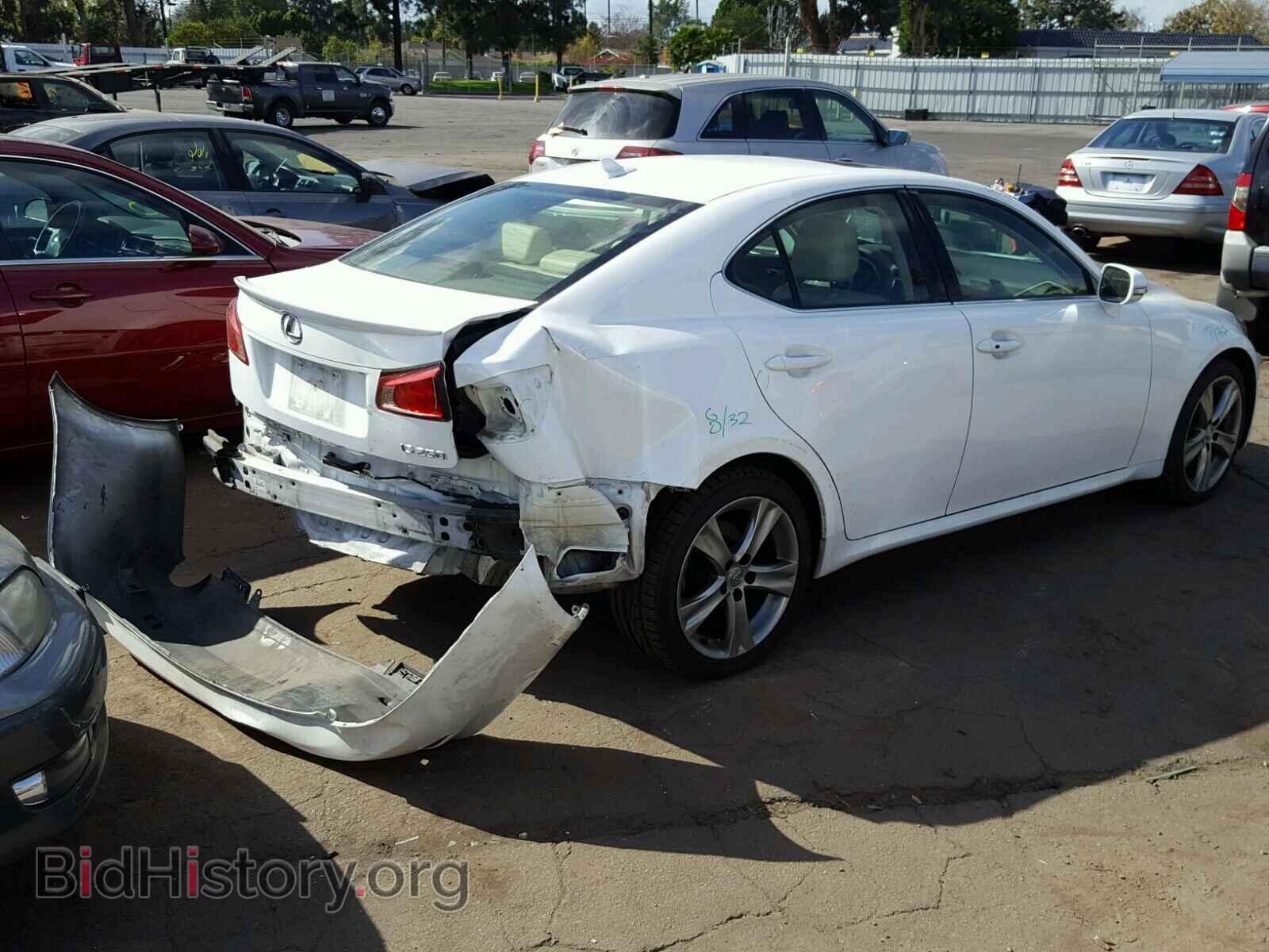 2011 LEXUS IS250 - VIN: JTHBF5C24B5156595 - Фото 4