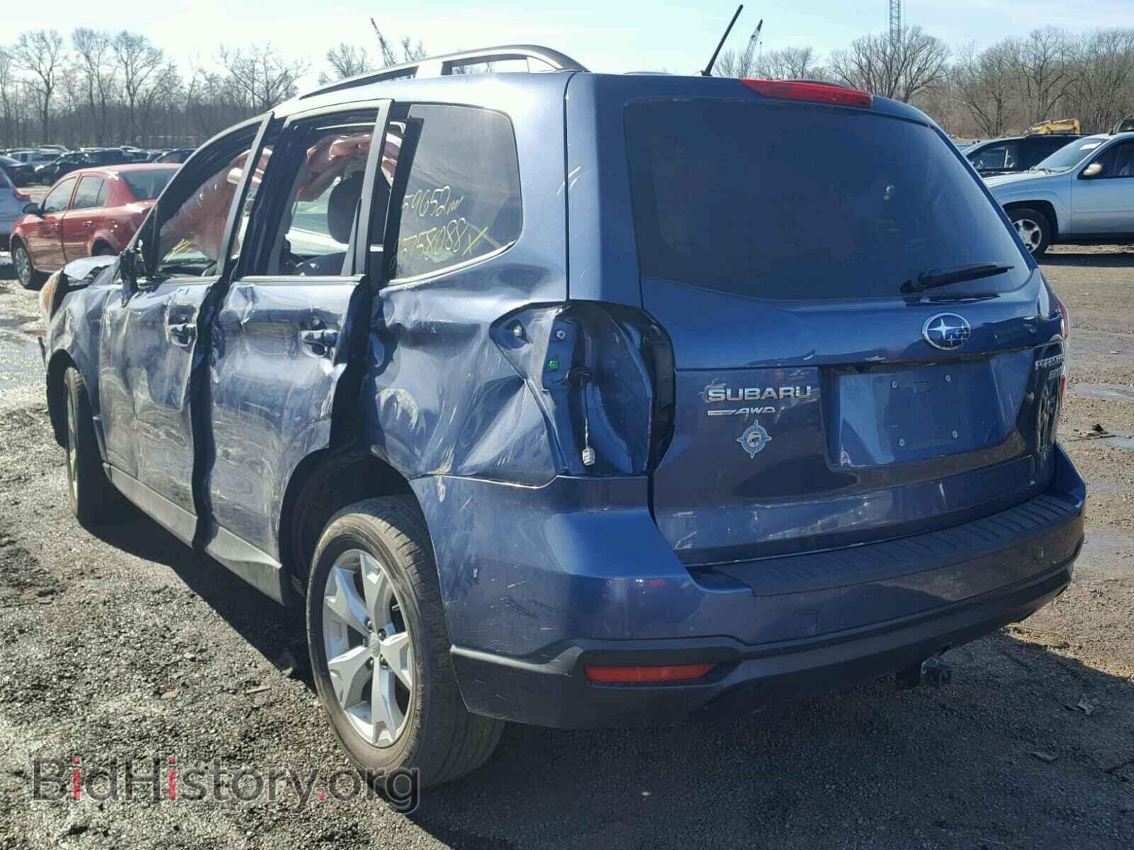 2014 SUBARU FORESTER - VIN: JF2SJAEC3EH496839 - Фото 3