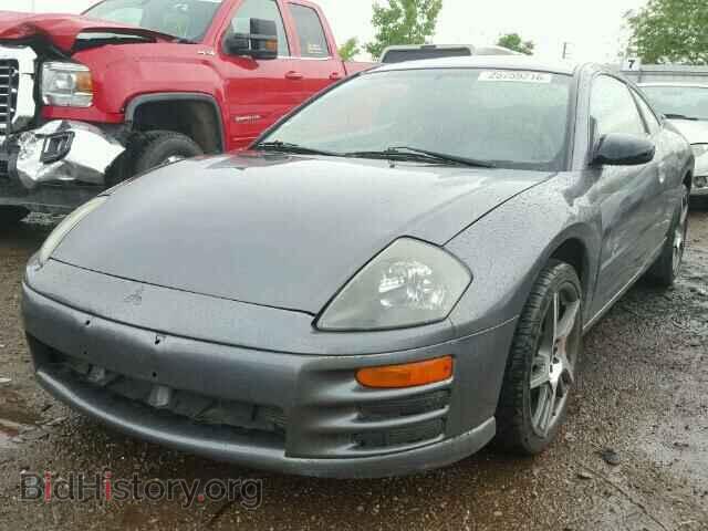 2002 MITSUBISHI ECLIPSE - VIN: 4A3AC44GX2E062664 - Фото 2