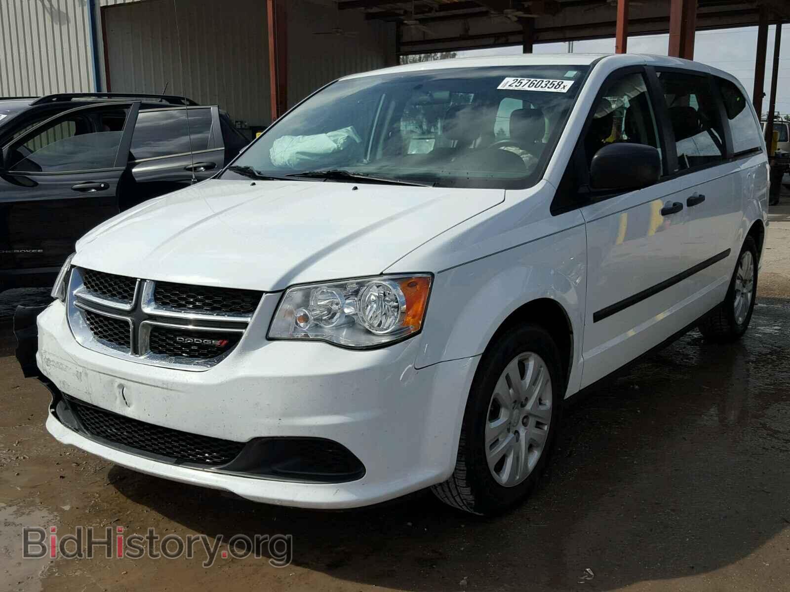2014 DODGE CARAVAN - VIN: 2C4RDGBG5ER190485 - Фото 2