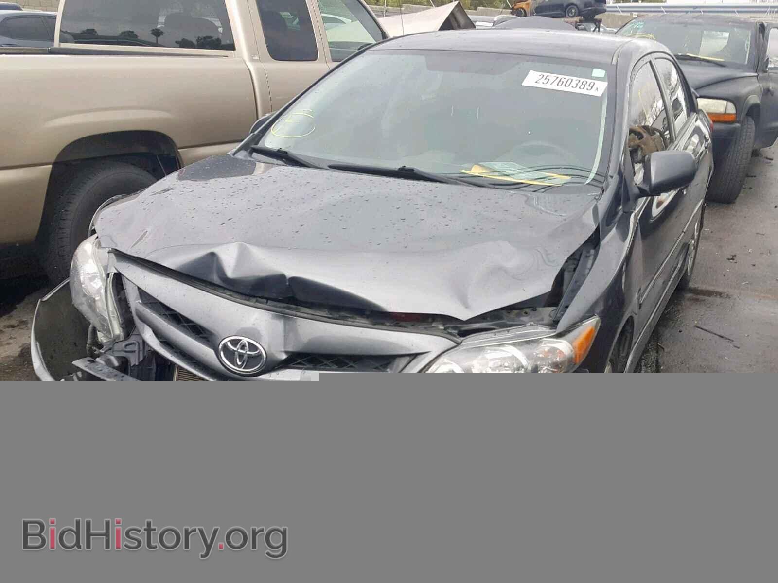 2012 TOYOTA COROLLA BA - VIN: 2T1BU4EE1CC775863 - Фото 2
