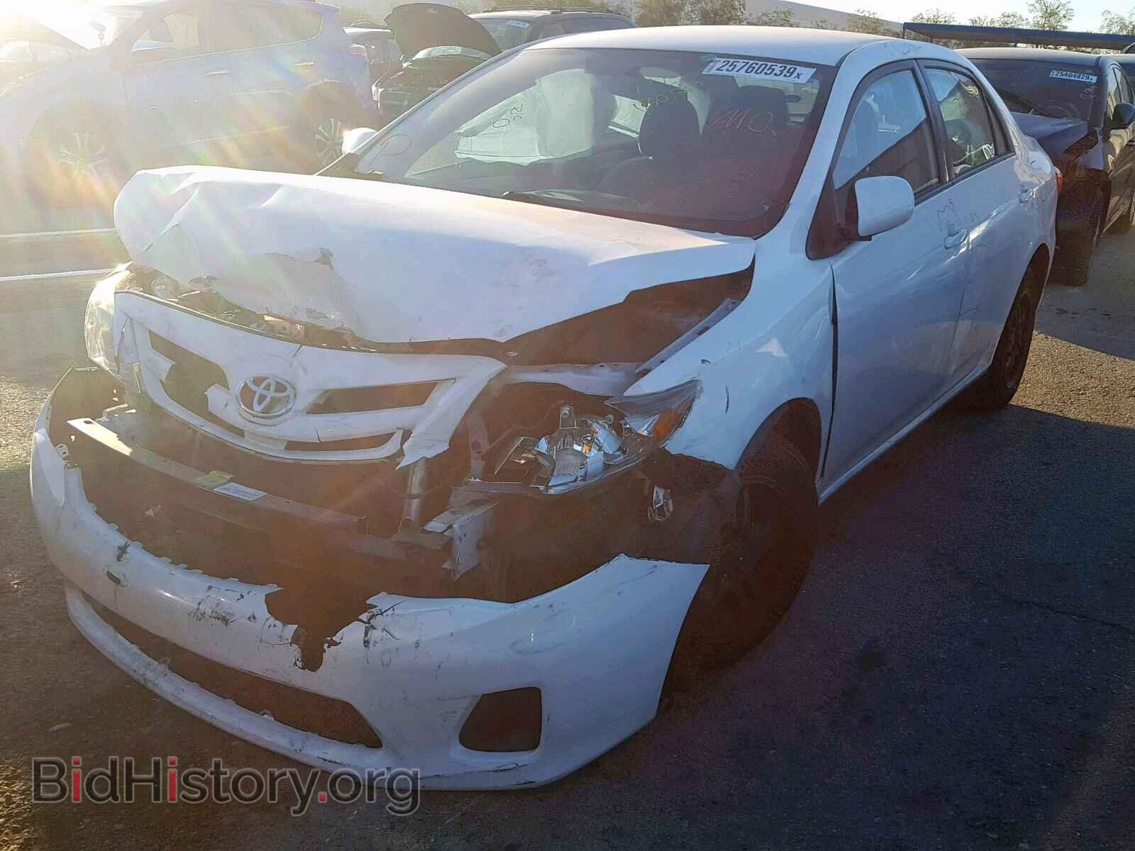 2011 TOYOTA COROLLA BA - VIN: 2T1BU4EE2BC596343 - Фото 2