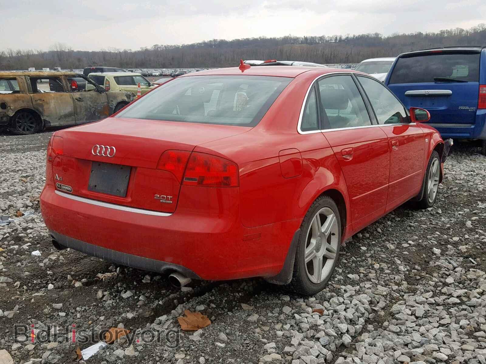 2007 AUDI A4 - VIN: WAUDF78E57A224231 - Фото 4